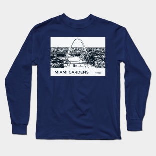 Miami Gardens Florida Long Sleeve T-Shirt